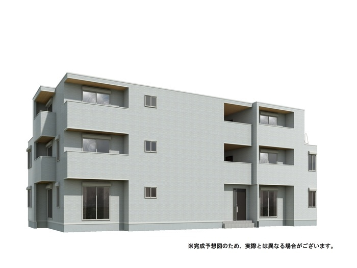 D Paina岩戸北四丁目の外観パース