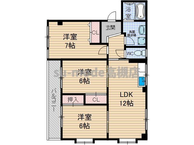 【間取り】 | エムワイハイツ