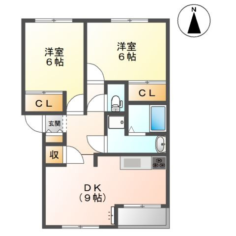 グランチェスタの間取り