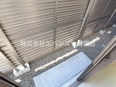 【バルコニー】 | ナリトモ蘇我Ｂ | 陽当たり良好なバルコニーです