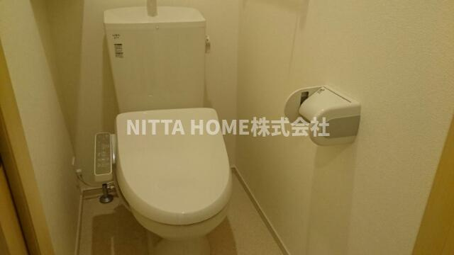 サンリット梶原Ⅱのトイレ|ウォシュレットも完備◎