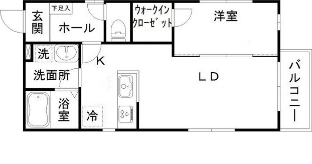 パークサイド南品川の間取り|間取りです。