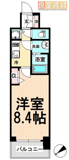 【間取り】 | プレサンス鶴舞公園セラヴィ