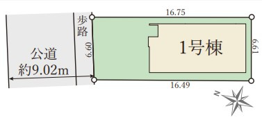 【区画図】 | Terrechez宝塚市安倉中２期 | 区画図