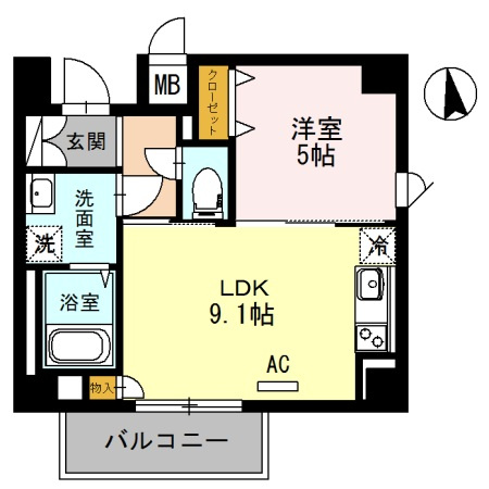 CASA MIA due の間取り