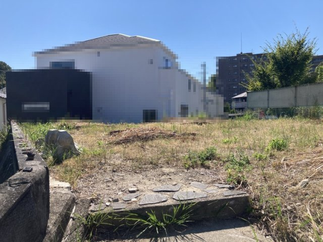 枚方市菊丘町　売り土地の外観|階段上
