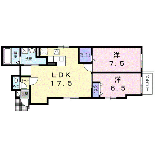 バモスAの間取り