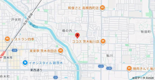 アンフィニィ橋の内Ⅲの地図