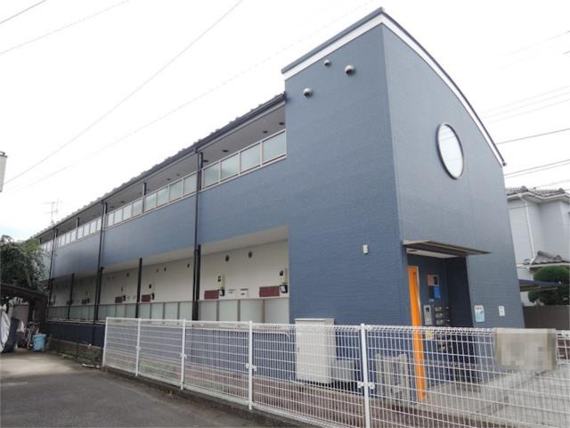 川崎市多摩区菅稲田堤２丁目のアパートの外観