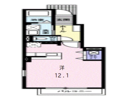 グランディールの間取り