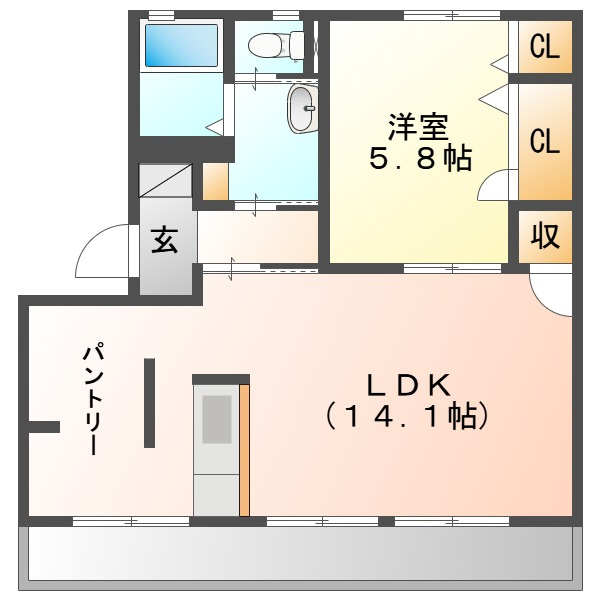 エスタシオン玉原の間取り