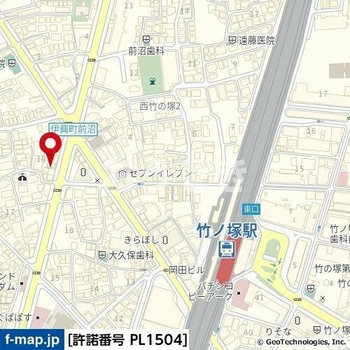 ＧＬＩＣＩＯＮ竹ノ塚の地図