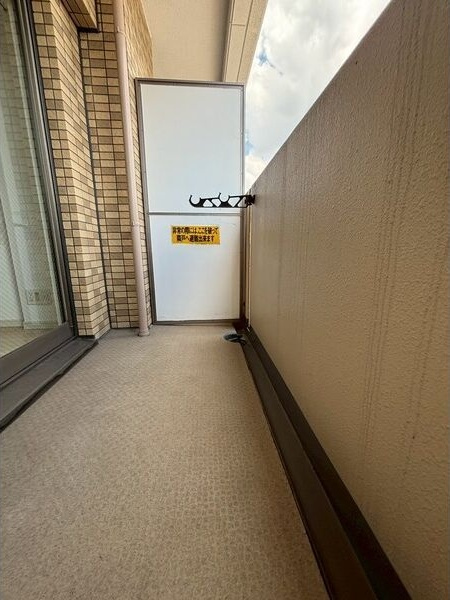 プレサンス名古屋駅前プラチナムのバルコニー