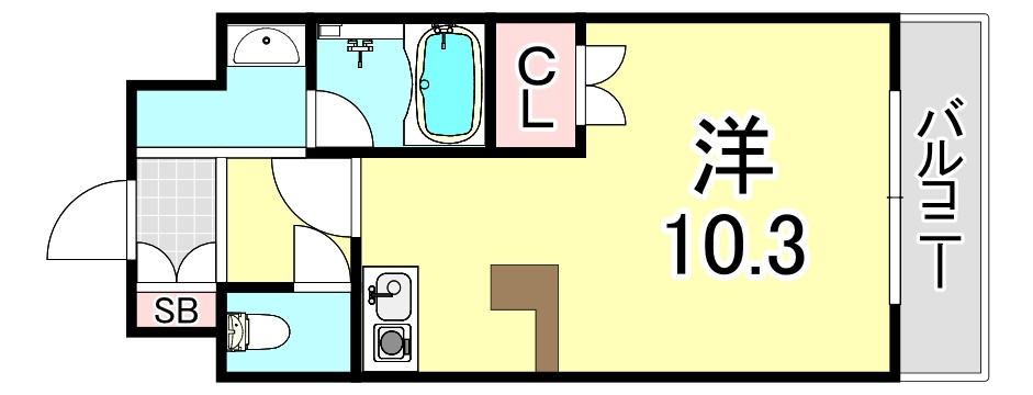 グランシャリオEASTの間取り