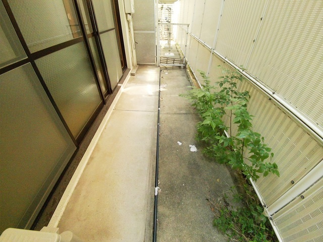 田中ハウスのバルコニー