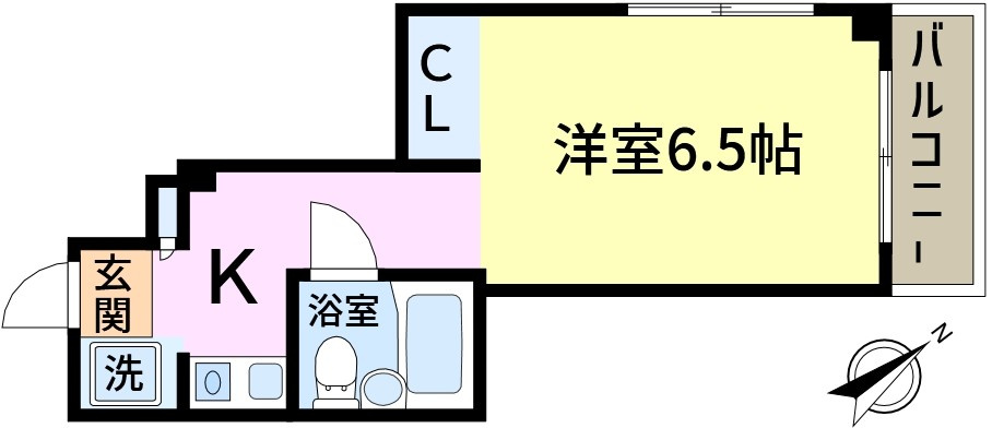 エスポワール新小岩の間取り