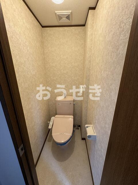 ポートヴィラ本牧Ⅱのトイレ|写真は入居前（２年前のものに…