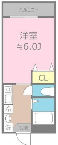 第2メゾンシャンプルの間取り