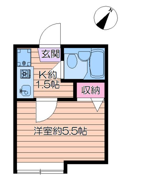 ソフィア一之江Ｂの間取り