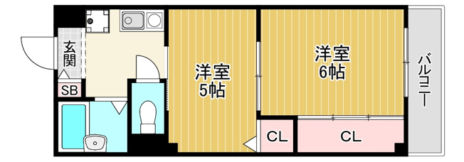【間取り】 | リバーヴィレッジ関目