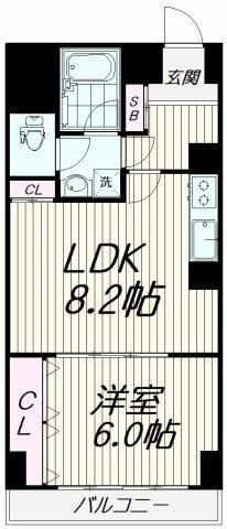 須賀マンションの間取り|間取りです。