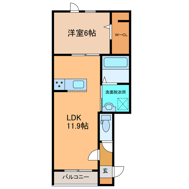 East Garden11の間取り