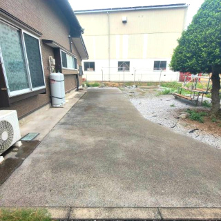 中古平屋戸建　野田市木間ケ瀬の駐車場
