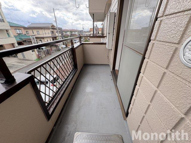 小阪西町Ⅲ番館のバルコニー