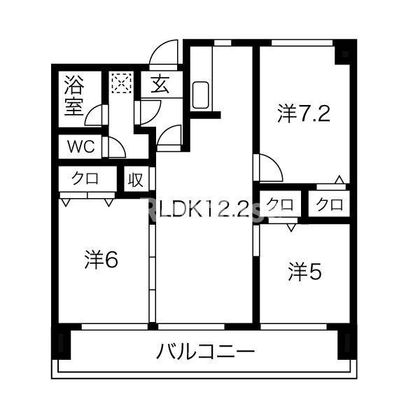 リアライズ木曽川の間取り