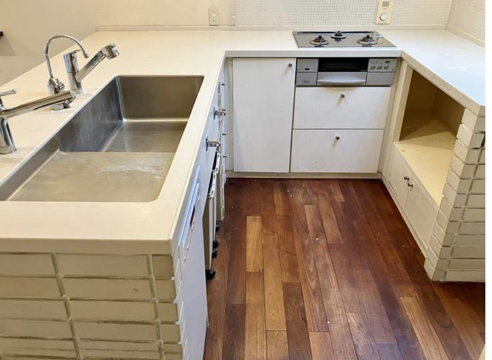 等々力戸建のキッチン|きれいなキッチンです