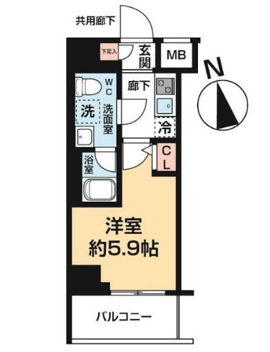 ヴァローレ松戸フィーロ特典：仲介手数料が無料です!!の間取り