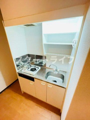 大阪市東淀川区東中島１丁目の賃貸マンションのキッチン