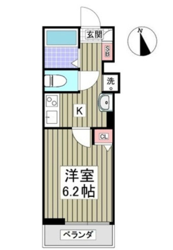 Owl 堀切の間取り