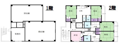 東京都練馬区氷川台　第3千種ビルの間取り
