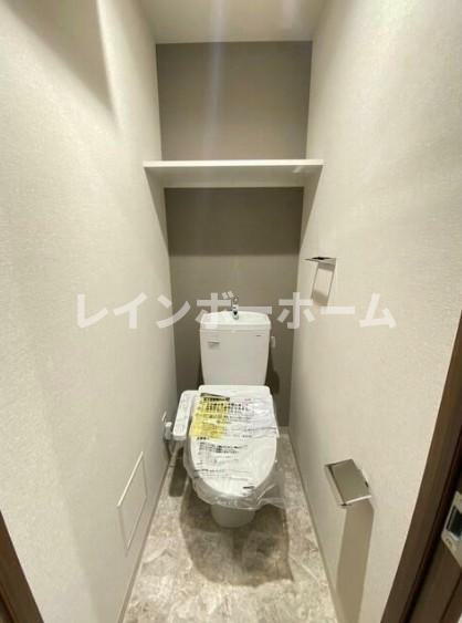 ラグゼナ松戸　特典：仲介手数料半額です!!のトイレ|シンプルで使いやすいトイレです