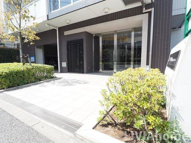品川区東中延２丁目の賃貸マンションのエントランス
