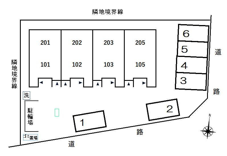 グレイス（ｇｒａｃｅ）の区画図