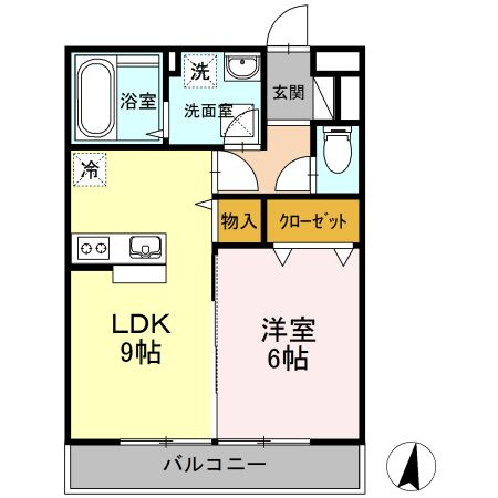 グランシャリオの間取り