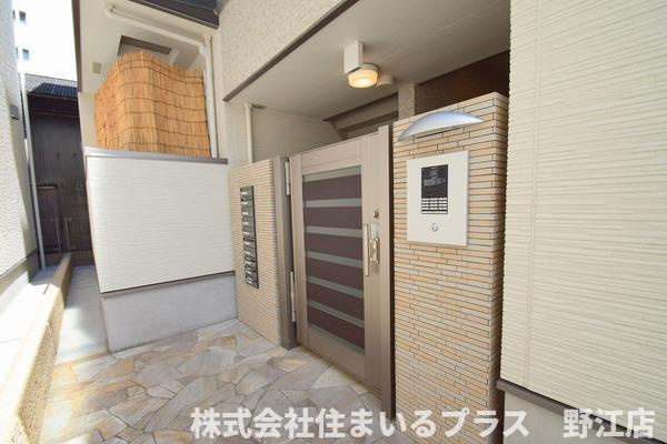 フジパレス横堤Ⅲ番館のエントランス