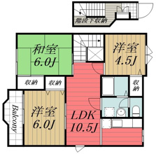 【間取り】 | ウエスト ラビィ