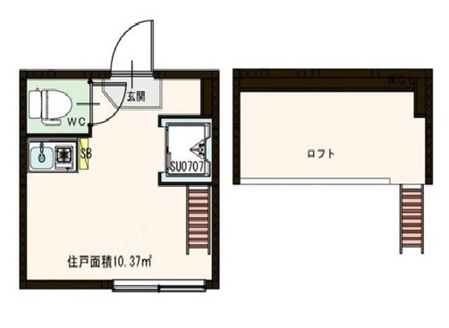 GLANZ大塚の間取り
