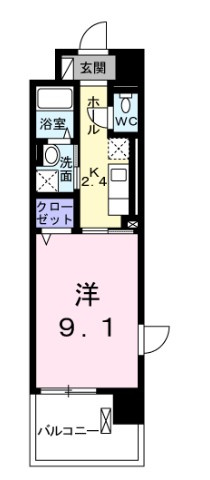 プラシードの間取り