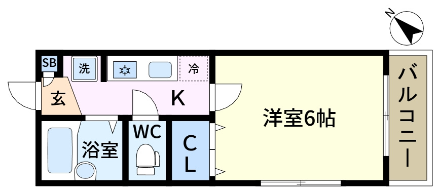 テスタ東小松川の間取り