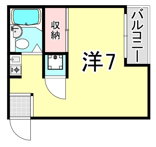 ダイドーメゾン武庫之荘Ⅱの間取り