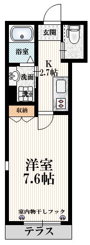 Amorの間取り