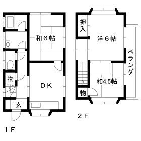 【間取り】 | 川口市西新井宿戸建