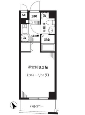 パディホームズ一口坂の間取り