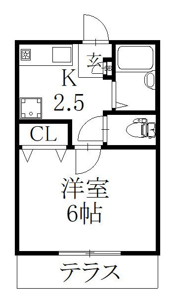 シエール草加の間取り