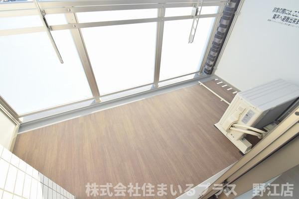 レオンコンフォート京橋ＥＡＳＴのバルコニー