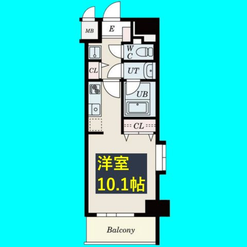 ノヴェル新栄の間取り